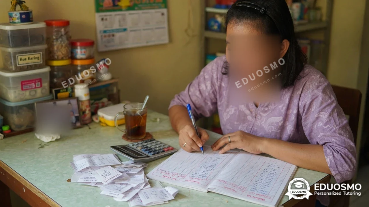Momen sesi akuntansi sedang berlangsung, Bandung