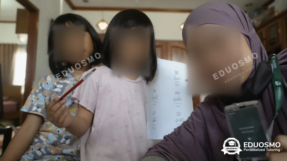 Dari kelas bahasa arab Eduosmo di Bandung
