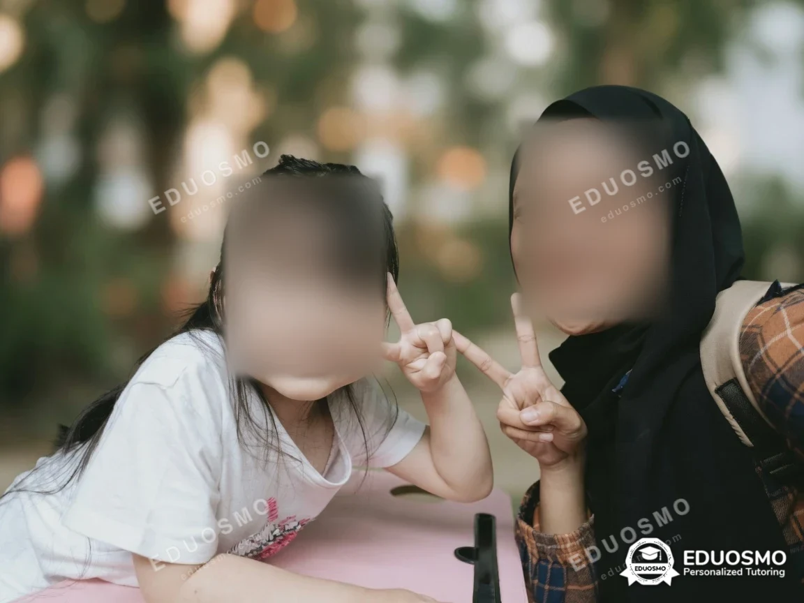 Momen sesi berhitung sedang berlangsung, Bandung