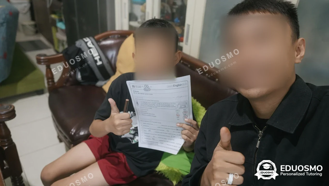 Momen sesi bahasa Inggris sedang berlangsung, Bandung