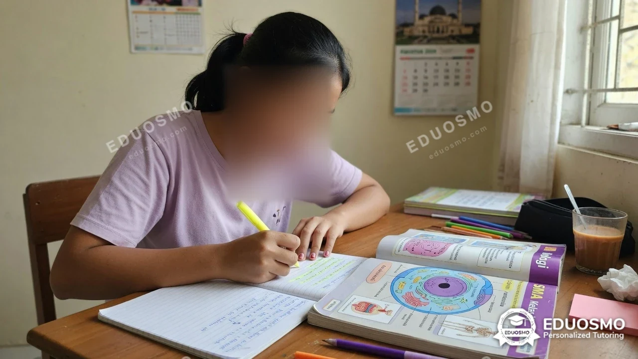 Sesi les biologi privat satu-satu di Bandung