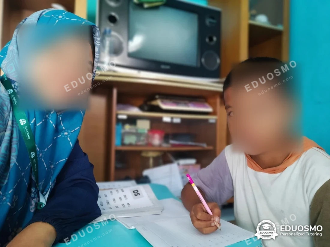 Momen sesi calistung sedang berlangsung, Bandung