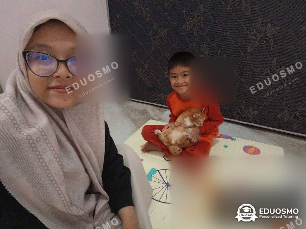 Siswa Bandung belajar calistung diampu tutor Eduosmo