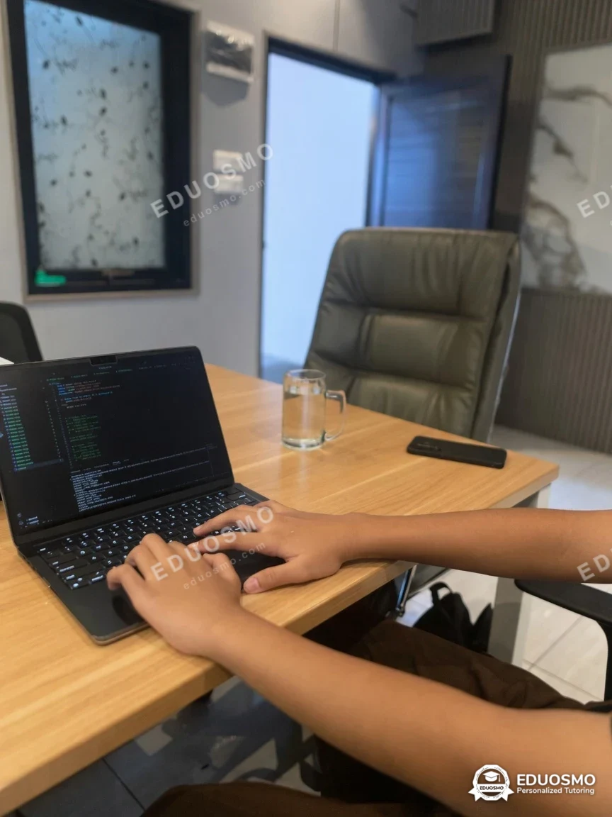 Sesi les coding privat satu-satu di Bandung