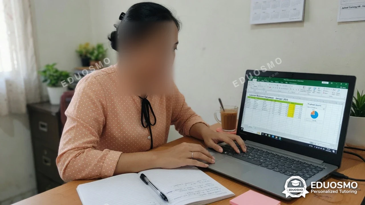 Sesi les excel privat satu-satu di Bandung