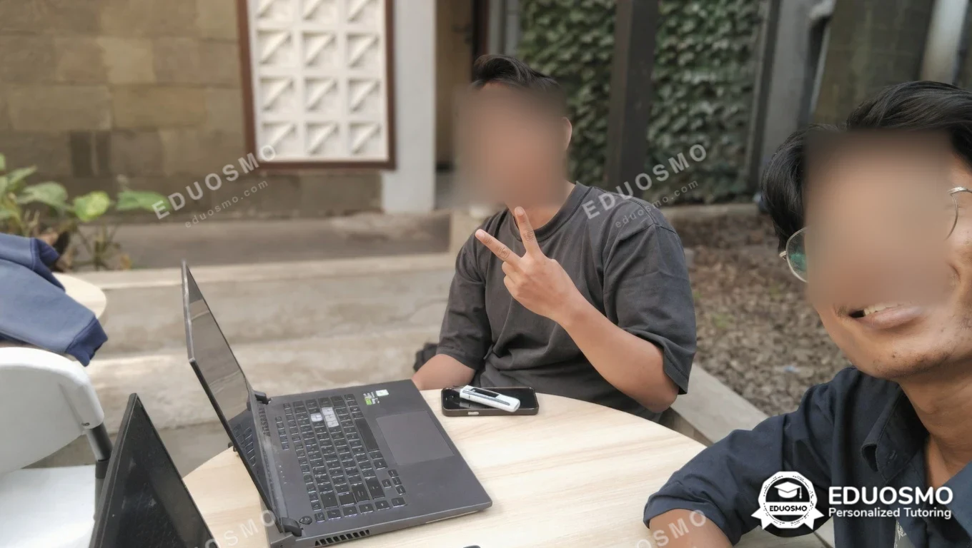 Siswa Bandung belajar excel diampu tutor Eduosmo