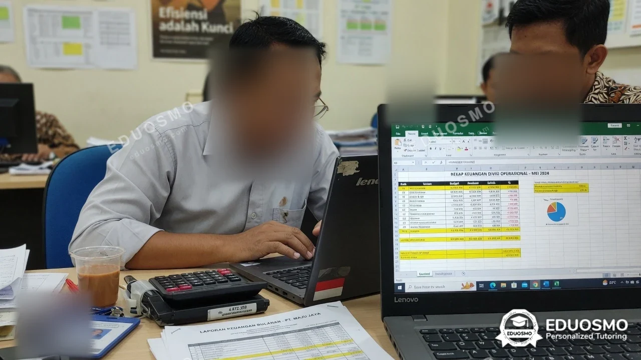 Dari kelas excel Eduosmo di Bandung