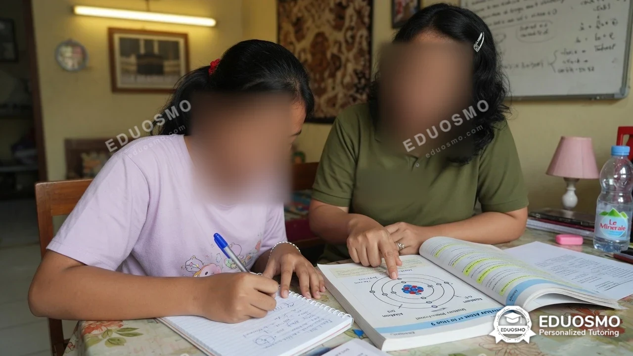 Dari kelas kimia Eduosmo di Bandung
