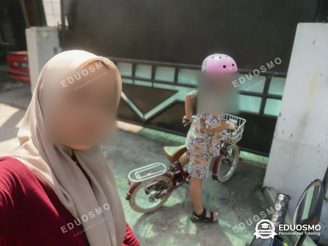 Momen sesi sepeda sedang berlangsung, Bandung