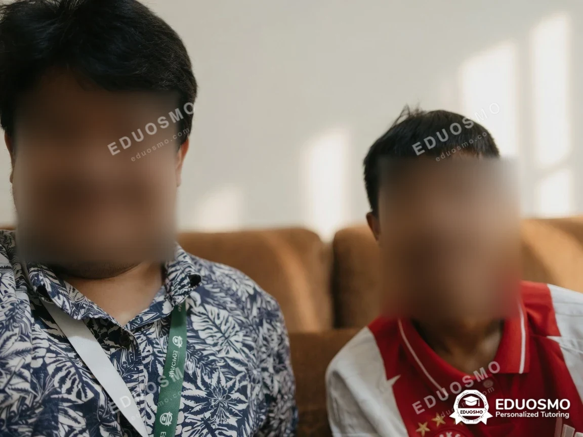 Galeri kelas SMP: siswa bersama tutor Eduosmo di Bandung