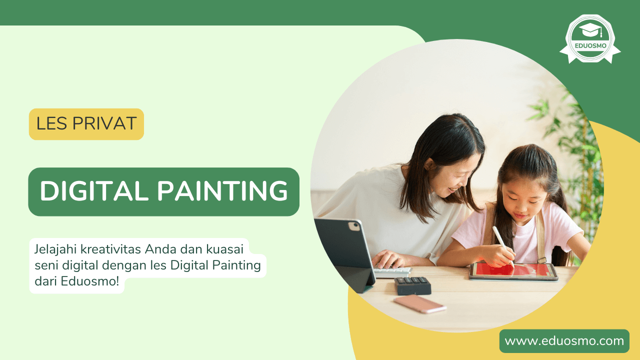 Les Privat Digital Painting di Bandung
